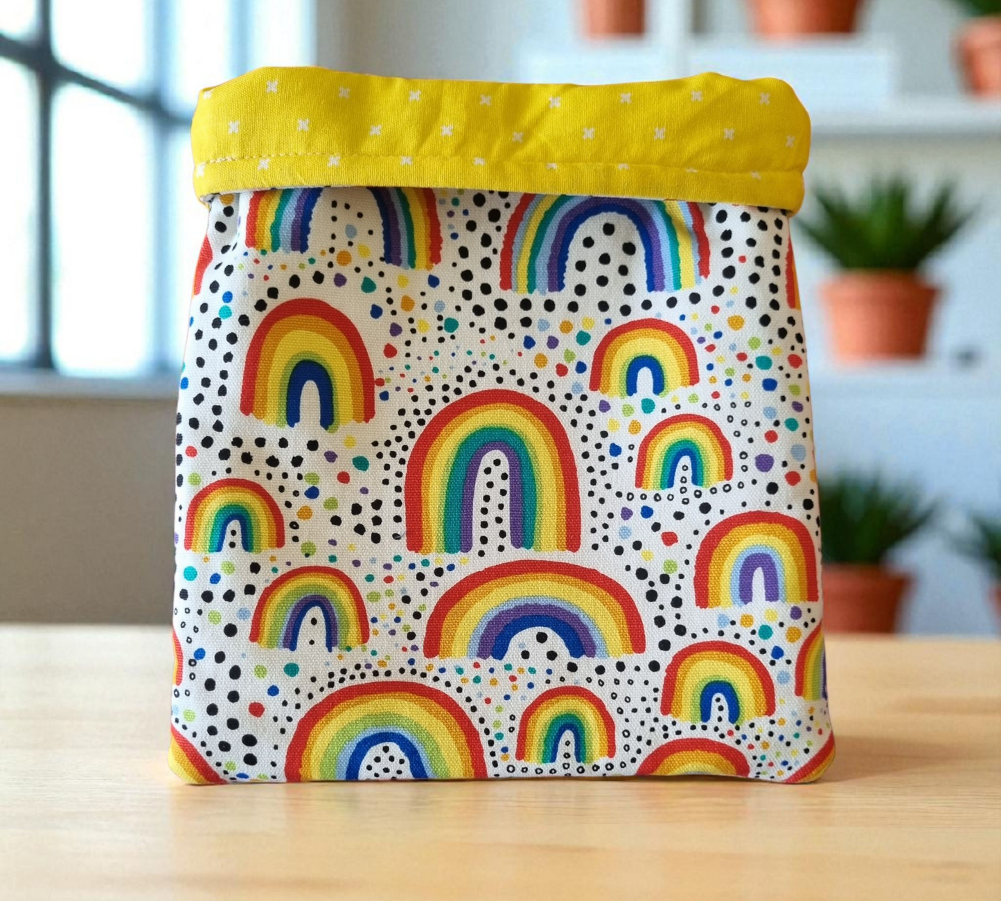 Small Book/Kindle Sleeve - Rainbows