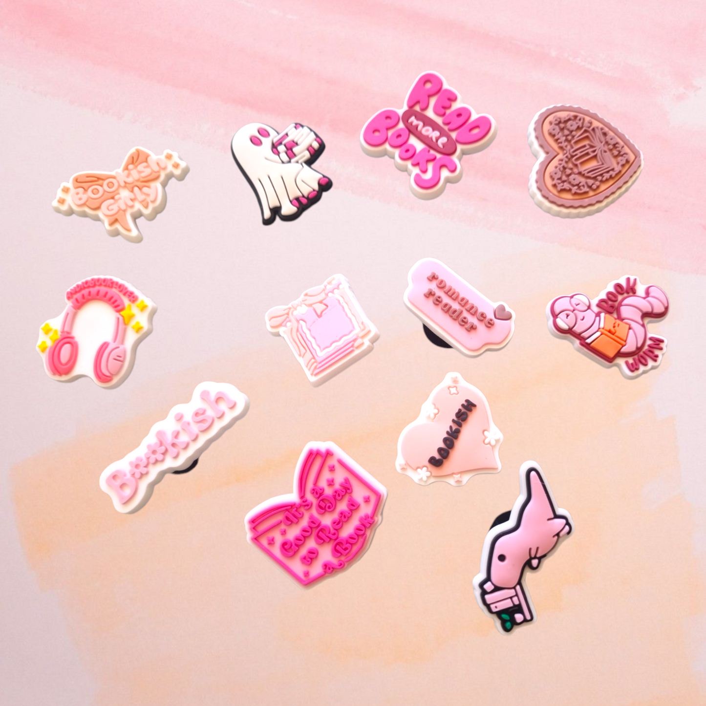 Bookish Shoe Charms - Random 5 Pack