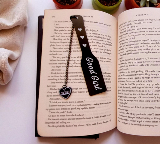 Make Me/Good Girl Metal Spicy Bookmarks.