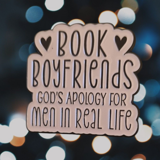 Book Boyfriends Pin