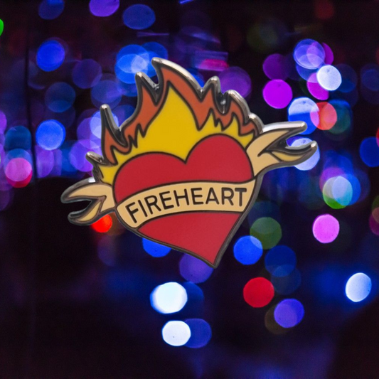 Fireheart Enamel Pin