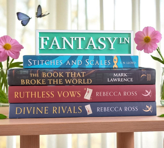 FANTASY LN Bookshelf Street Sign