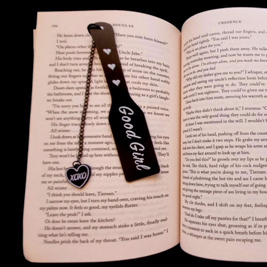 Make Me/Good Girl Metal Spicy Bookmarks.