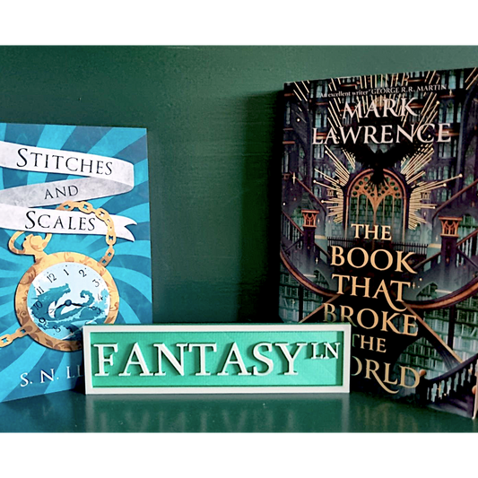 FANTASY LN Bookshelf Street Sign