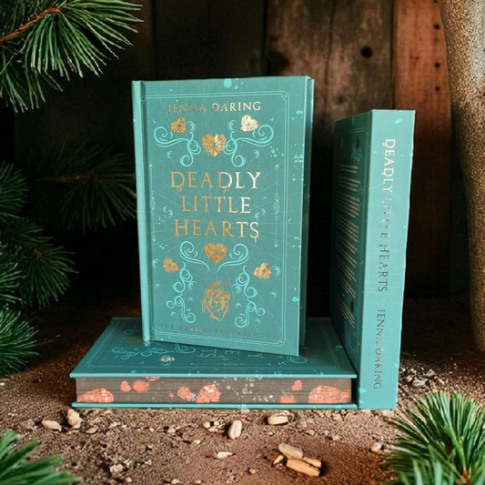 Deadly Little Hearts Special Edition, Signed, Foiled Book - Jenna Daring